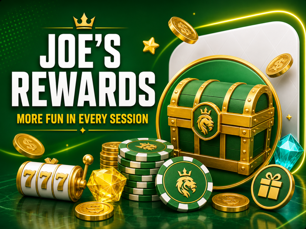 Joe Fortune welcome bonus and promotions